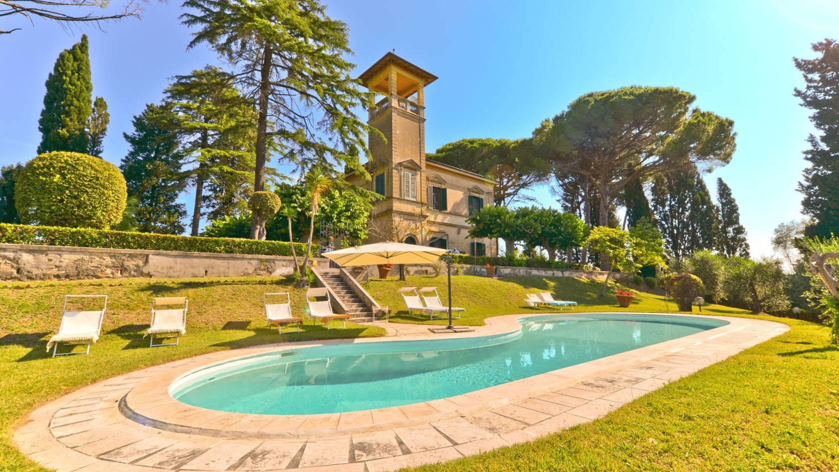 Villa Bellavista - Tuscany panoramic view